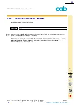 Предварительный просмотр 30 страницы CAB A Series Programming Manual