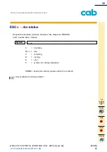 Предварительный просмотр 35 страницы CAB A Series Programming Manual
