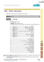 Предварительный просмотр 41 страницы CAB A Series Programming Manual