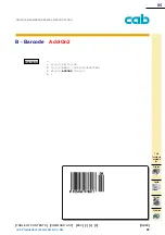 Предварительный просмотр 85 страницы CAB A Series Programming Manual