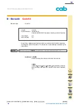 Предварительный просмотр 92 страницы CAB A Series Programming Manual