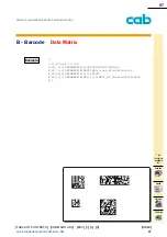 Предварительный просмотр 97 страницы CAB A Series Programming Manual