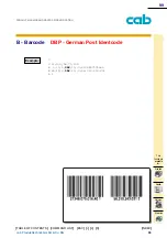 Предварительный просмотр 99 страницы CAB A Series Programming Manual