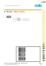 Предварительный просмотр 103 страницы CAB A Series Programming Manual