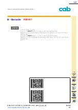 Предварительный просмотр 117 страницы CAB A Series Programming Manual