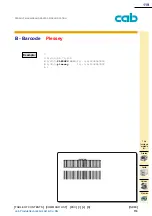 Предварительный просмотр 119 страницы CAB A Series Programming Manual