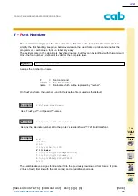 Preview for 135 page of CAB A Series Programming Manual