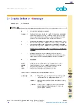 Предварительный просмотр 142 страницы CAB A Series Programming Manual