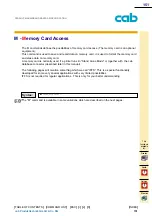Предварительный просмотр 151 страницы CAB A Series Programming Manual