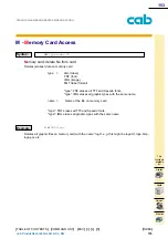 Предварительный просмотр 153 страницы CAB A Series Programming Manual