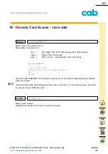 Предварительный просмотр 157 страницы CAB A Series Programming Manual