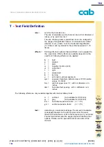 Предварительный просмотр 164 страницы CAB A Series Programming Manual