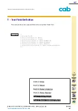 Preview for 167 page of CAB A Series Programming Manual