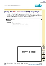 Предварительный просмотр 172 страницы CAB A Series Programming Manual