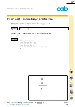 Предварительный просмотр 207 страницы CAB A Series Programming Manual