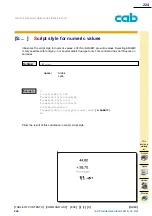 Предварительный просмотр 224 страницы CAB A Series Programming Manual