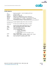 Предварительный просмотр 239 страницы CAB A Series Programming Manual
