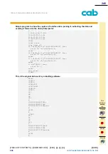 Предварительный просмотр 246 страницы CAB A Series Programming Manual