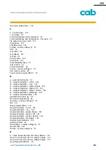 Предварительный просмотр 255 страницы CAB A Series Programming Manual