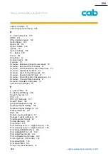 Preview for 258 page of CAB A Series Programming Manual