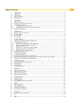 Предварительный просмотр 3 страницы CAB A+ Operator'S Manual