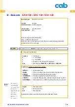 Предварительный просмотр 134 страницы CAB A+ Programming Manual
