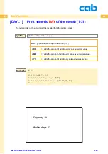 Предварительный просмотр 289 страницы CAB A+ Programming Manual