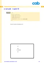 Предварительный просмотр 327 страницы CAB A+ Programming Manual