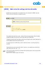 Предварительный просмотр 381 страницы CAB A+ Programming Manual