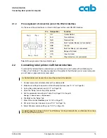 Предварительный просмотр 15 страницы CAB A2+ Configuration Instructions