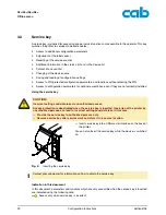 Предварительный просмотр 20 страницы CAB A2+ Configuration Instructions