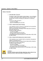 Preview for 108 page of CAB A3 Operator'S Manual