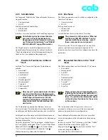 Preview for 19 page of CAB A3 Service Manual