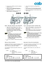 Предварительный просмотр 67 страницы CAB A4 Service Manual