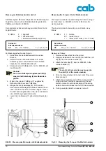 Preview for 70 page of CAB A4 Service Manual