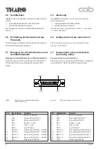 Предварительный просмотр 21 страницы CAB Apollo 1 Service Manual