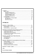 Preview for 6 page of CAB Apollo 4 Operator'S Manual