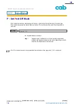 Preview for 146 page of CAB Apollo Series Programming Manual