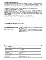 Предварительный просмотр 7 страницы CAB CL.FWS Operating Instructions Manual