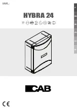 CAB HD.3524 Manual preview