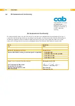 Preview for 26 page of CAB Hermes+ Applicator 1000 Operator'S Manual