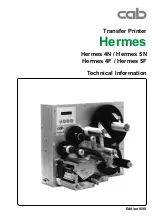 Предварительный просмотр 1 страницы CAB Hermes Series Technical Information