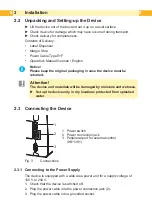 Preview for 8 page of CAB HS 120 Operator'S Manual