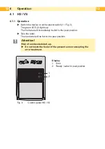 Preview for 12 page of CAB HS 120 Operator'S Manual