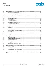 Предварительный просмотр 4 страницы CAB MACH4 Operator'S Manual