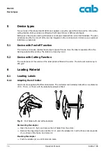 Предварительный просмотр 14 страницы CAB MACH4 Operator'S Manual