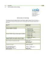 Preview for 13 page of CAB MAESTRO 2M Operator'S Manual