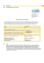 Preview for 27 page of CAB PX Series Operator'S Manual