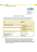 Предварительный просмотр 28 страницы CAB XD4M Operator'S Manual