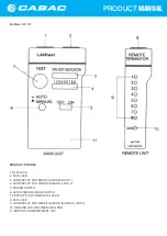 CABAC 35RJTST8 Product Manual preview